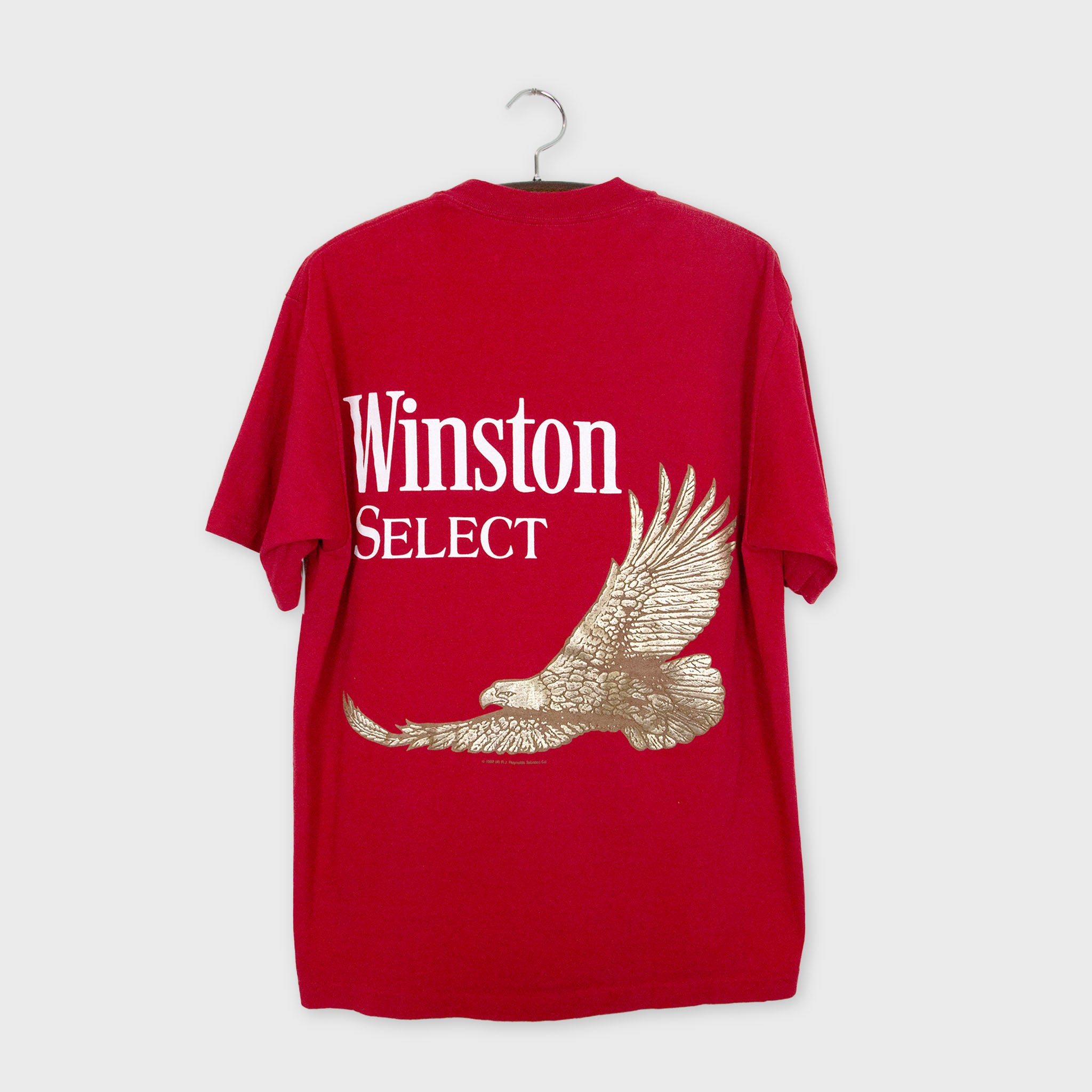 Vintage '92 Single Stitch Winston Select Cigarettes Pocket T-Shirt