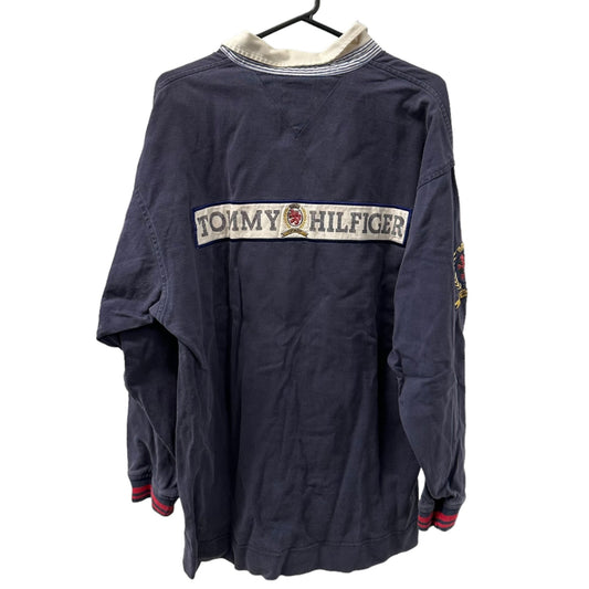 Tommy Hilfiger Long Sleeve Polo Shirt (L)