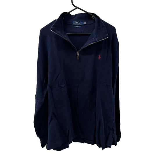 Polo Ralph Lauren Half Zip Estate Rib Pullover (L)