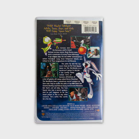 Space Jam VHS Tape