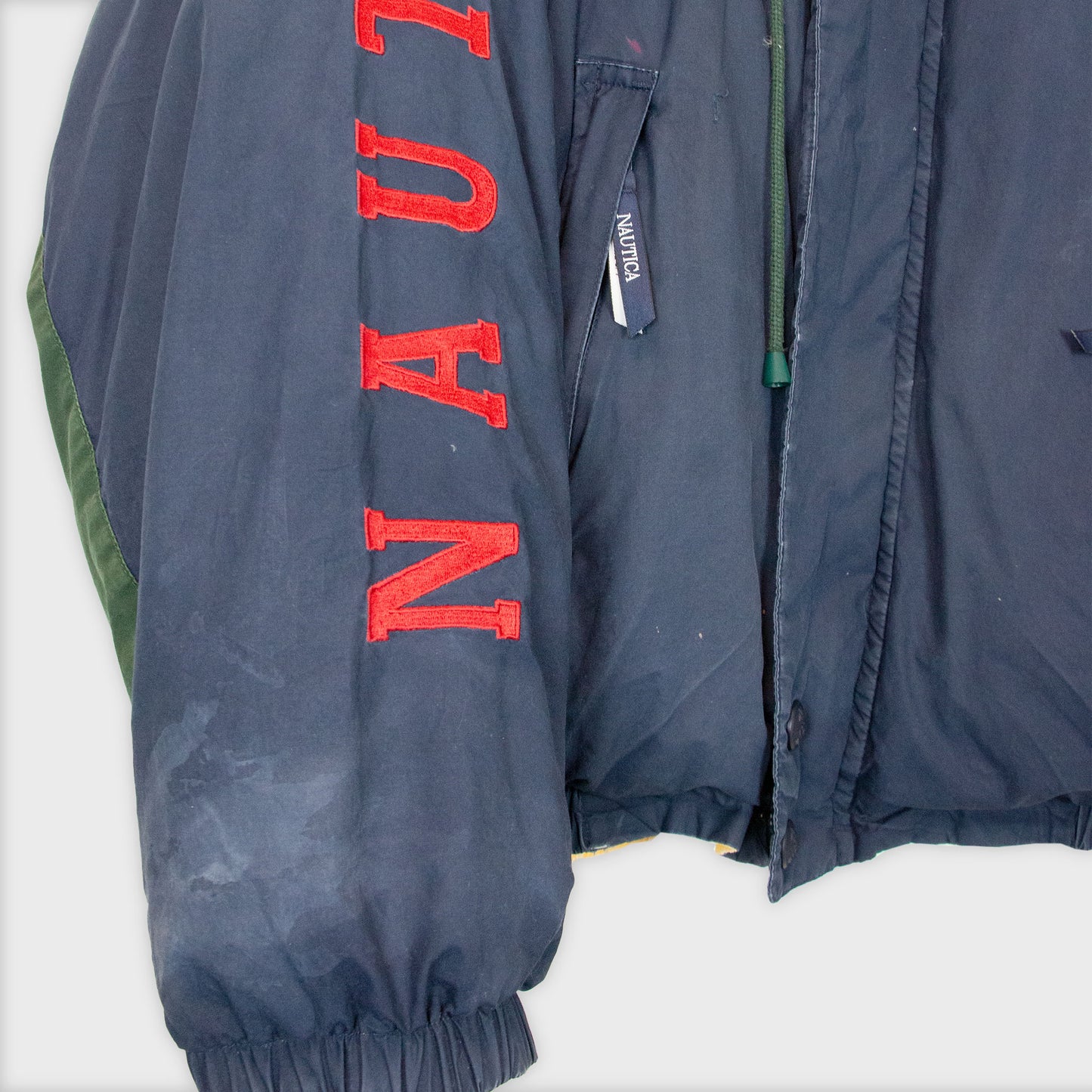 Vintage Nautica Expedition Reversible Puffer Jacket (XL)