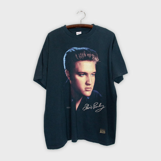 Vintage Single Stitch Elvis Presley T-Shirt (XL)