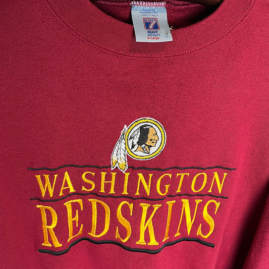 Vintage NFL Logo 7 Washington Redskins Sweatshirt (XL)